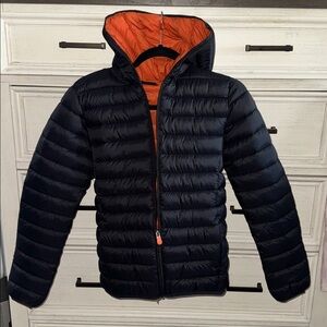 SAVE THE DUCK Youth ‘Age 14 Years’ Vibrant Black Jacket NWT!